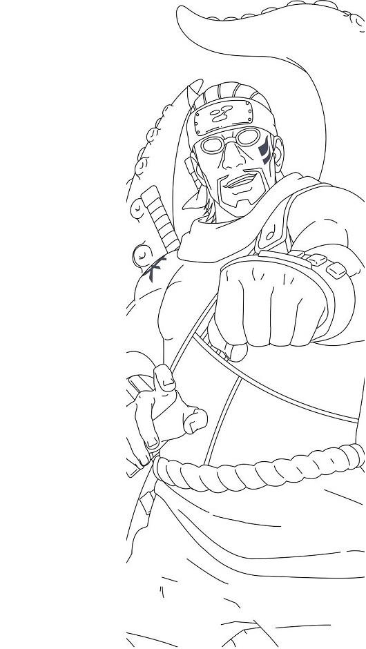 Dibujo de Killer B para Colorear