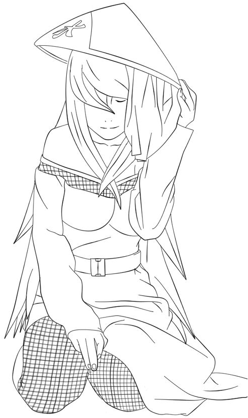 Dibujo de Quinto Mizukage para Colorear