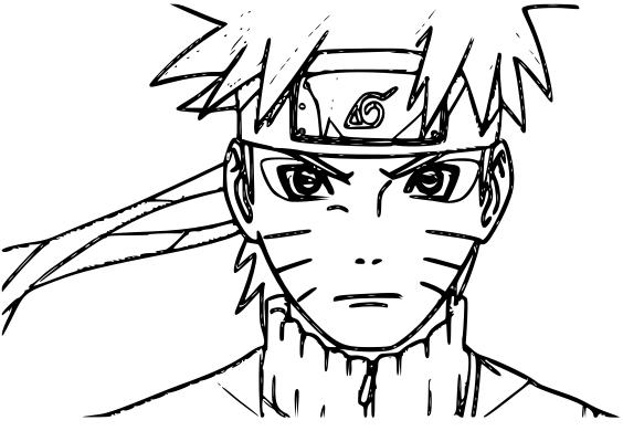 Dibujo de Sabio Naruto para Colorear