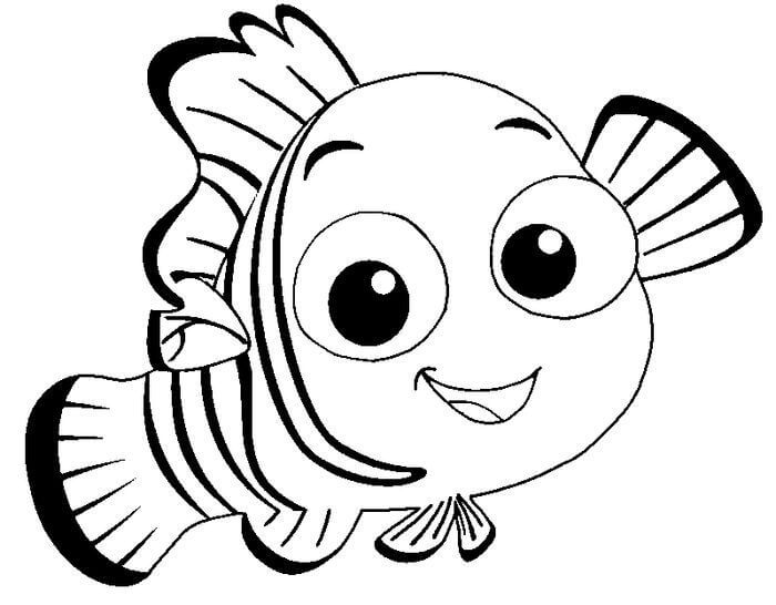 Dibujo de Buscando a Nemo para Colorear
