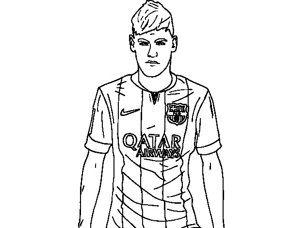 Dibujo de 1526806269 Neymar Jr Colorear para Colorear