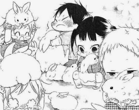 Dibujo de Taka Kirin Kotarou Takuma Kazuma y Midori para Colorear