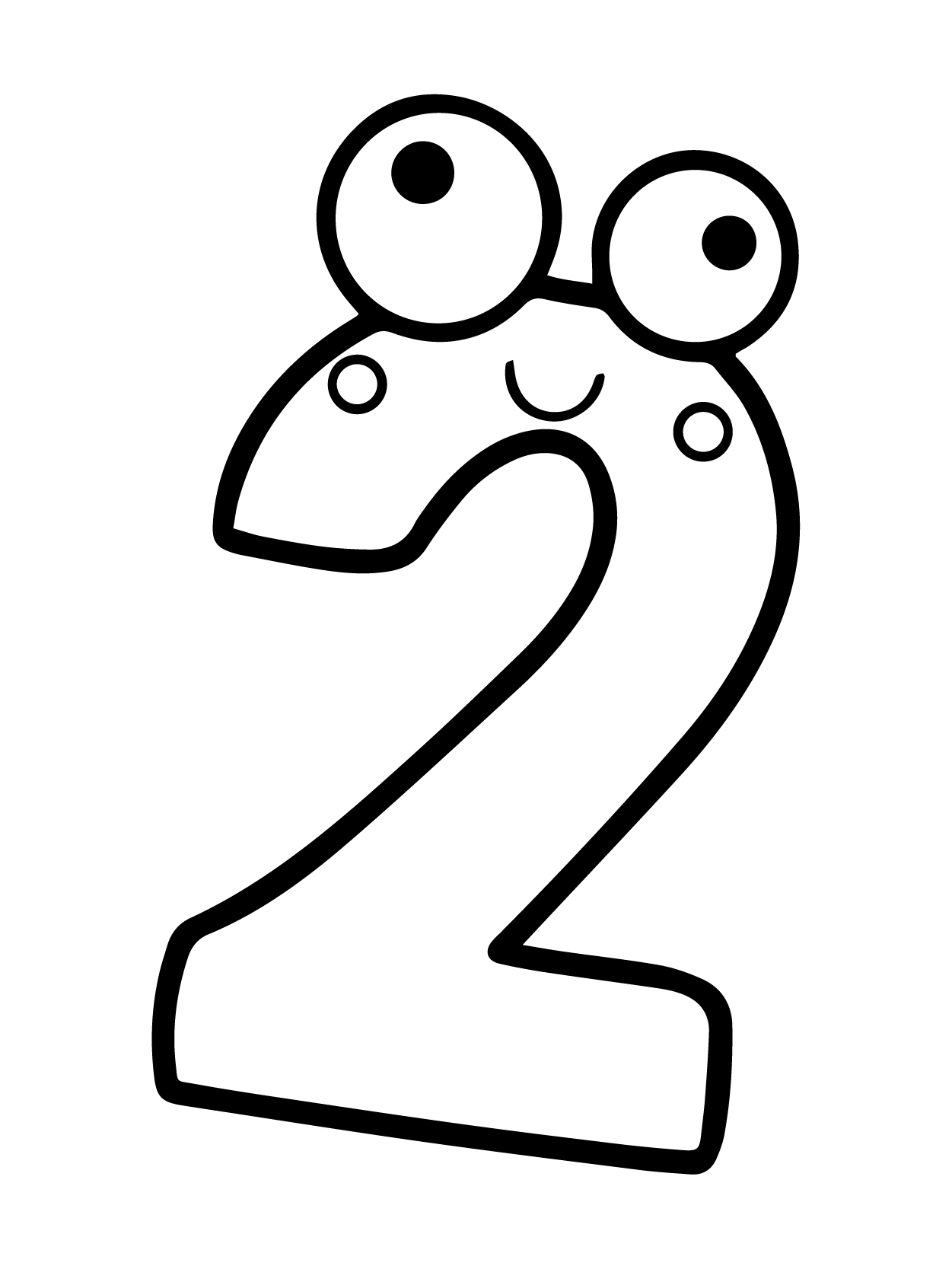 Dibujo de Number Lore 03 para Colorear