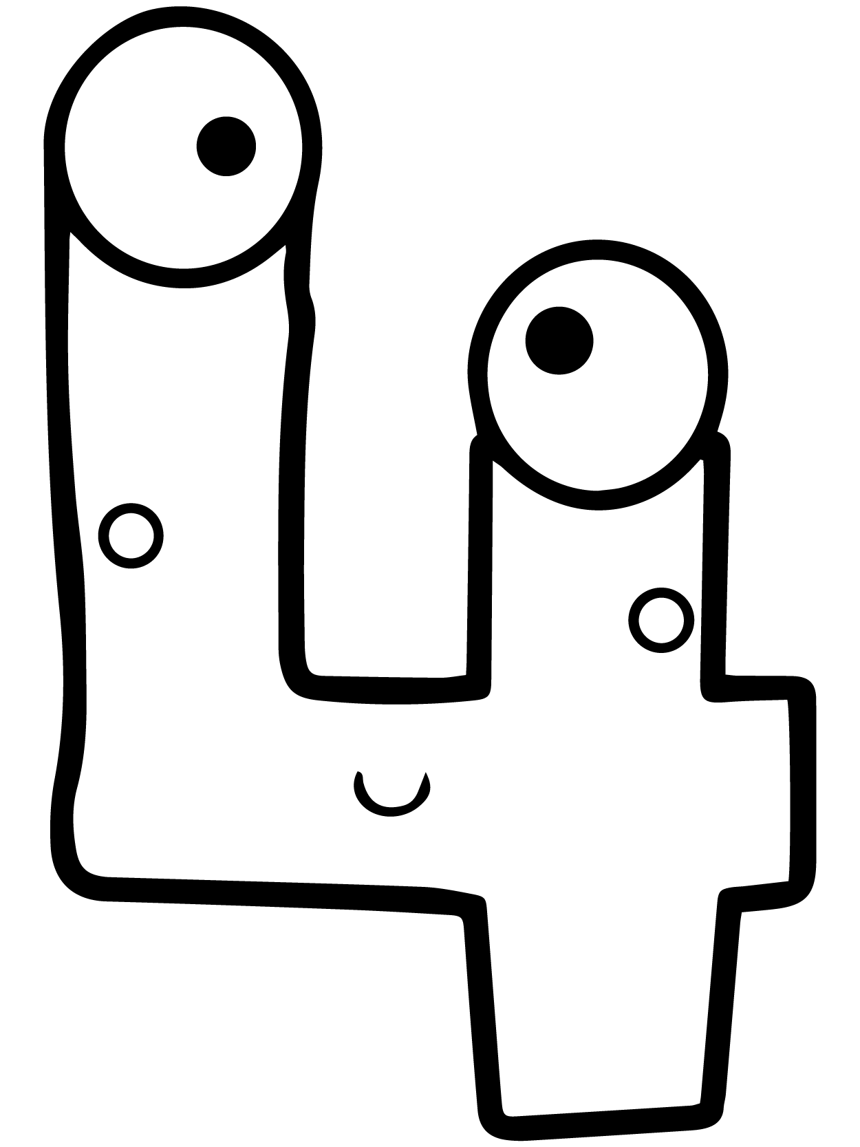 Dibujo de Number Lore 05 para Colorear
