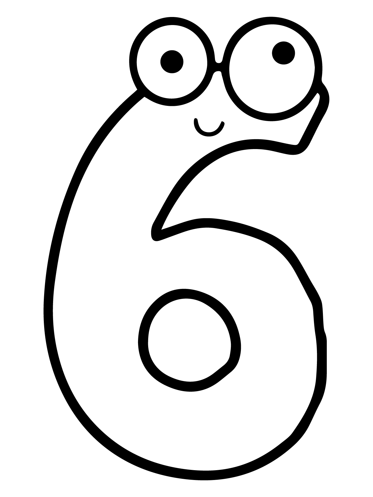 Dibujo de Number Lore 07 para Colorear