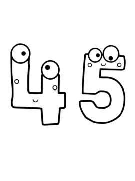 Dibujo de Number Lore 13 para Colorear