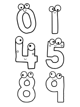 Dibujo de Number Lore 16 para Colorear