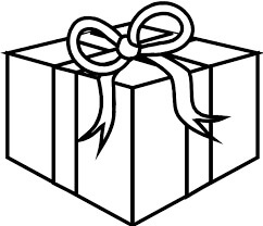 Dibujo de Gran Regalo para Colorear