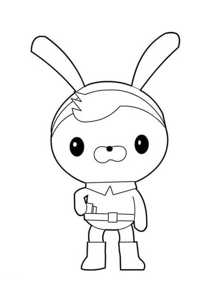 Dibujo de Ajustar Octonautas para Colorear