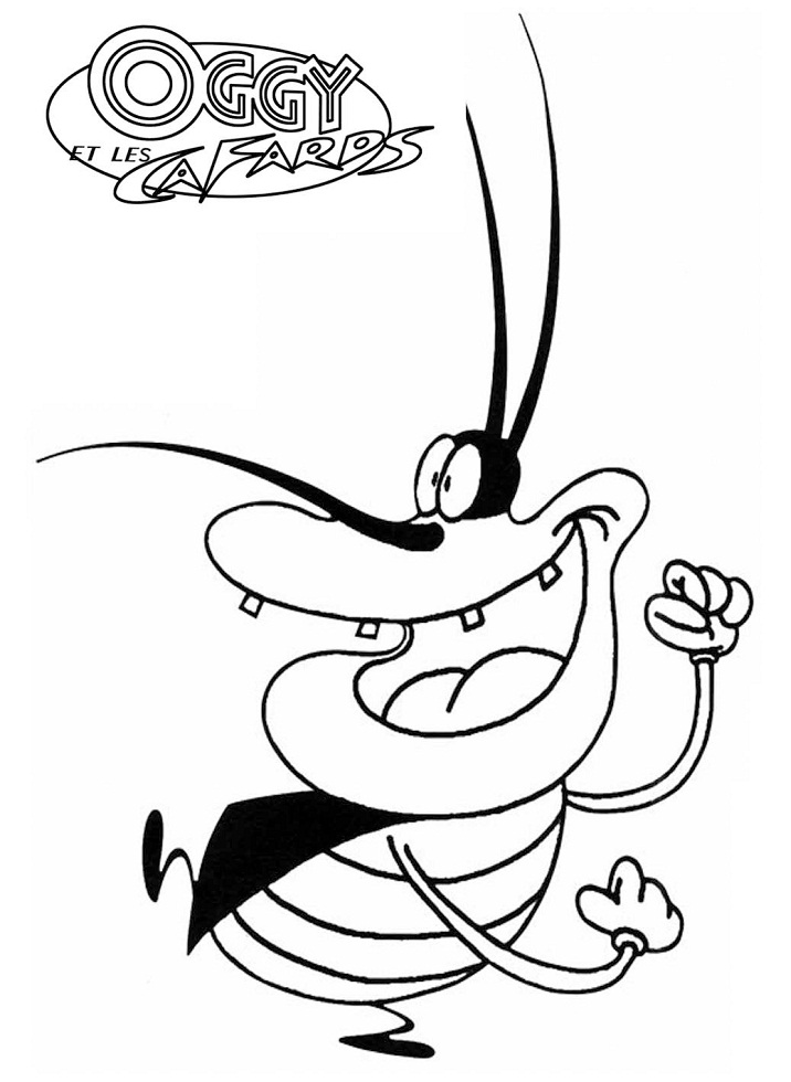 Dibujo de Feliz Dee Dee para Colorear