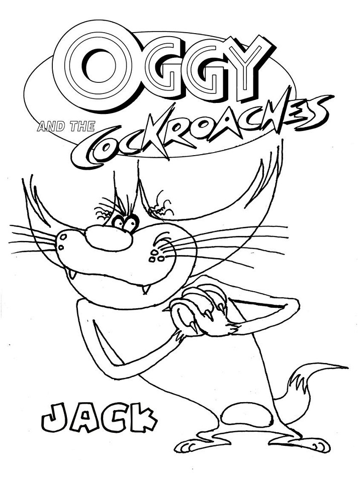 Dibujo de Jack 2 para Colorear