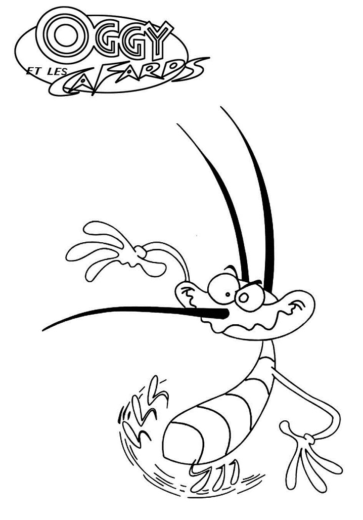 Dibujo de Joey Corriendo para Colorear