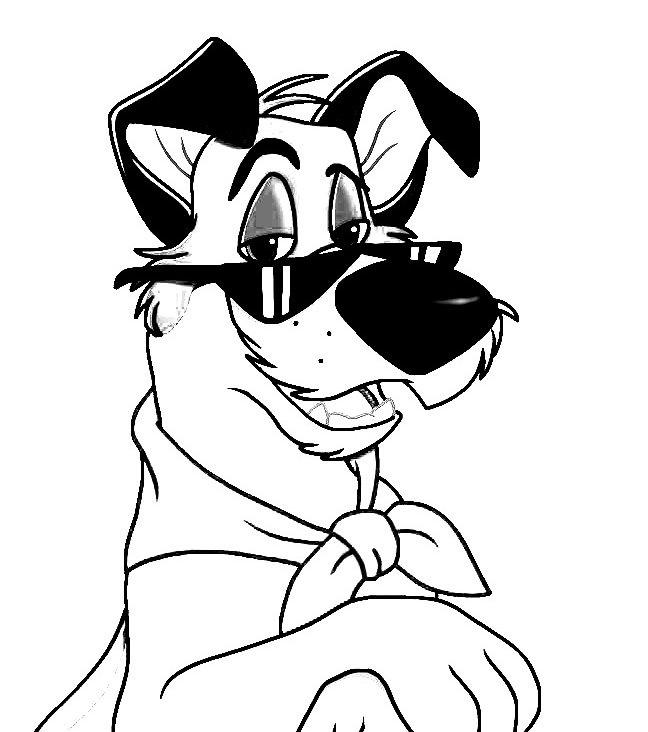 Dibujo de Fresco Dodger para Colorear