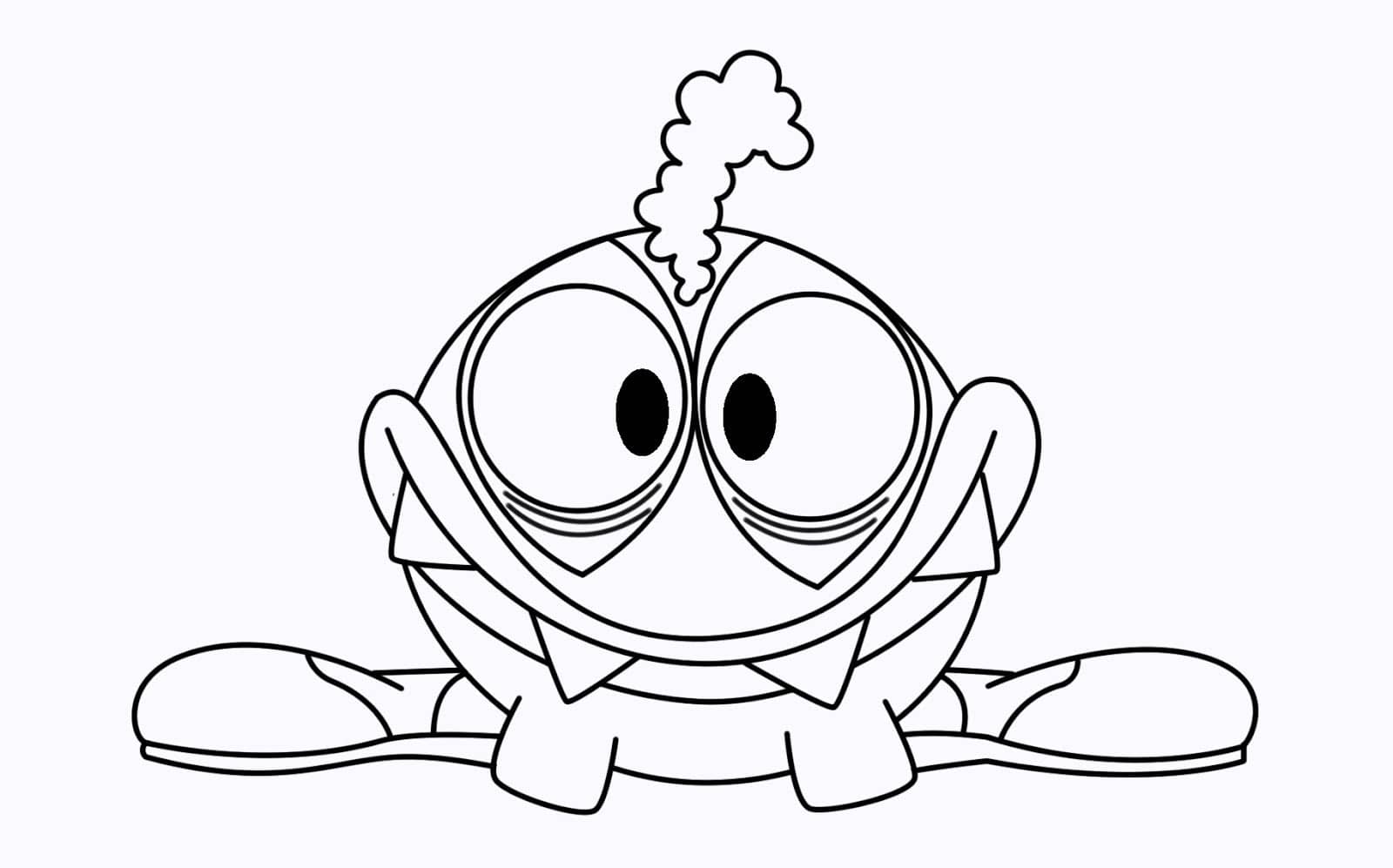 Dibujo de Om Nom 2 para Colorear