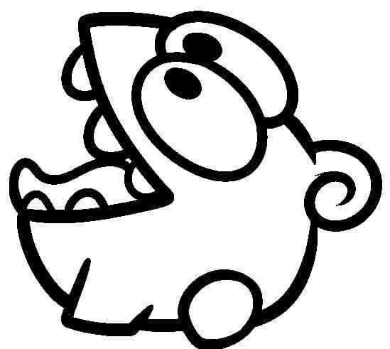 Dibujo de Om Nom 4 para Colorear