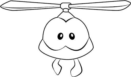 Dibujo de Om Nom Roto para Colorear