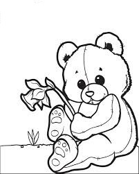 Dibujo de Mi Oso de Peluche para Colorear