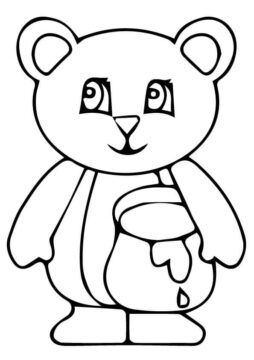 Dibujo de Berenstein Lleva Lindo para Colorear