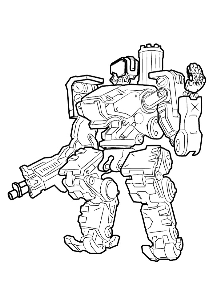 Dibujo de Bastion para Colorear