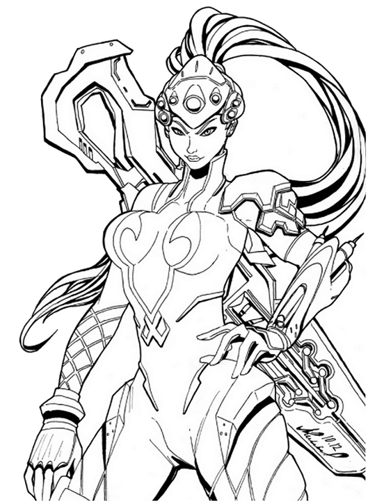 Dibujo de Hacedor de Viudas para Colorear