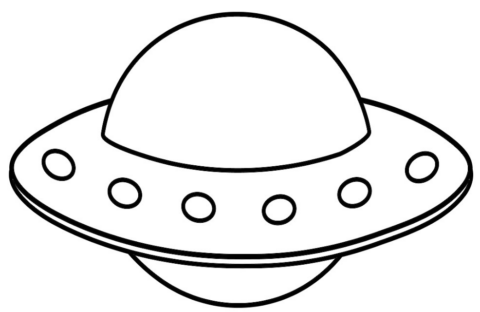Dibujo de Ufo para Colorear