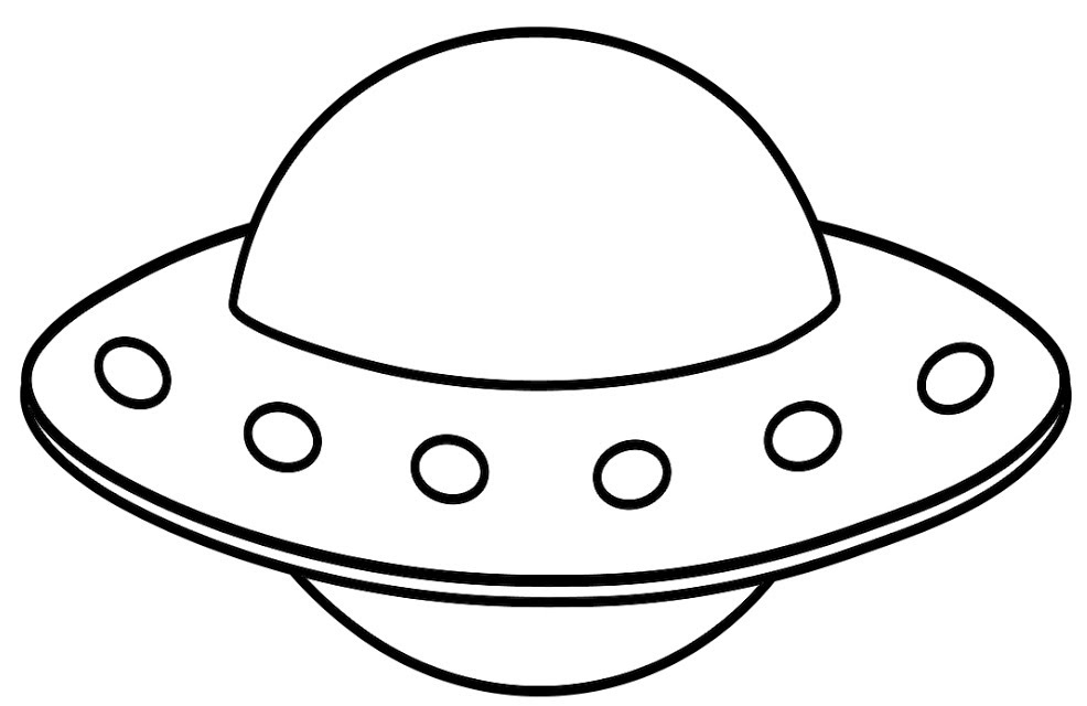 Dibujo de Ufo para Colorear