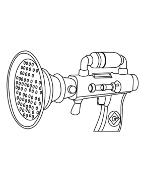 Dibujo de Despicable Me 4 Gadgets Coloring Pages para Colorear