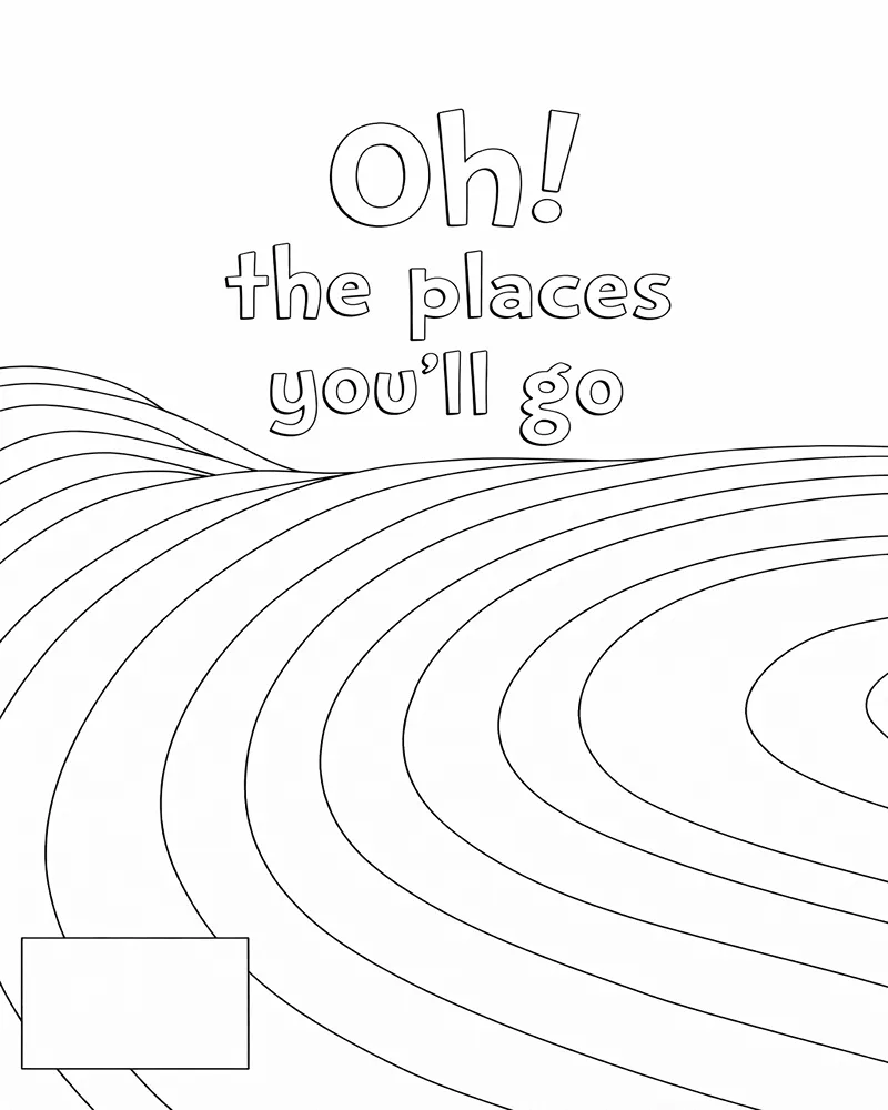 Dibujo de Niño Curioso Nuevo Destino Oh los Lugares a los Que Llegaras página para Colorear