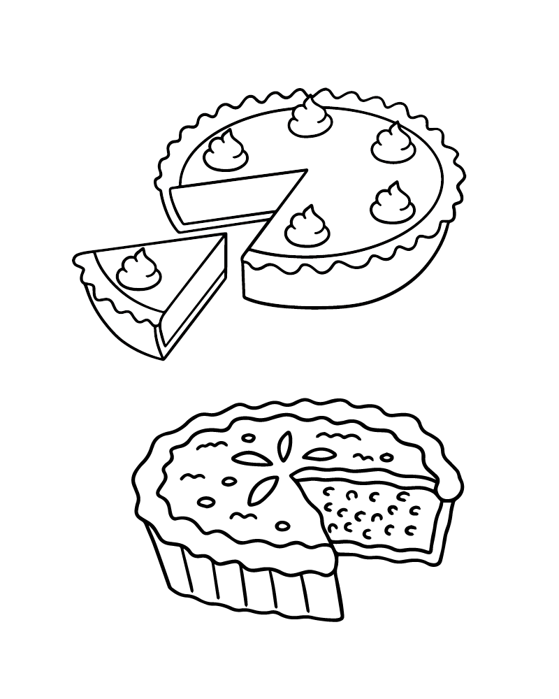 Dibujo de Coloring Sheets For Thanksgiving para Colorear