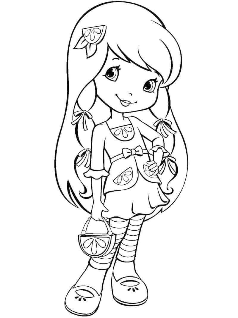 Dibujo de Merengue de limón para Colorear