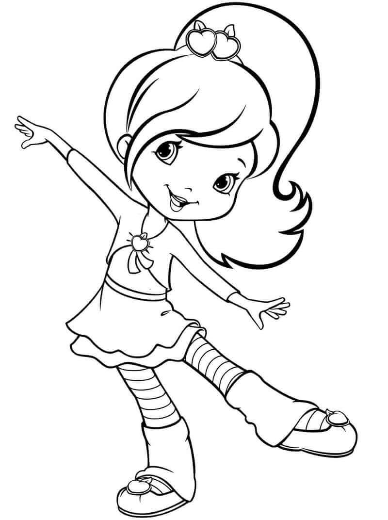 Dibujo de Pudin de Ciruela para Colorear
