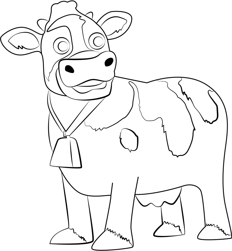 Dibujo de Bettina en la Patrulla Canina para Colorear