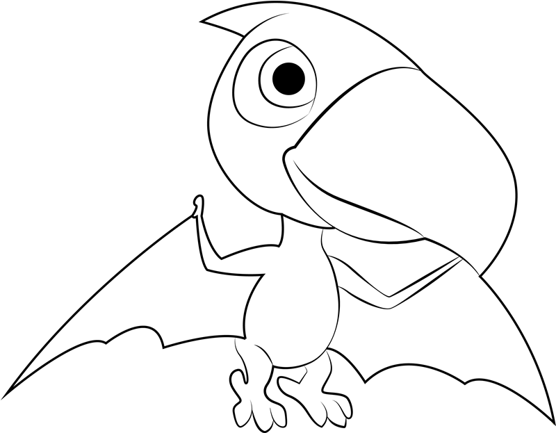 Dibujo de Feliz Terry para Colorear