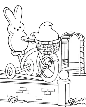 Dibujo de Imgi 11 Peeps Holiday Coloring Pagepng para Colorear