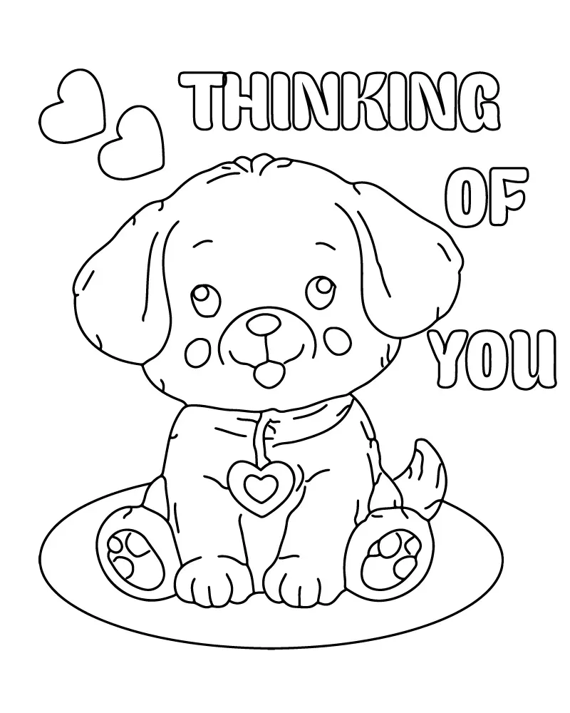 Dibujo de Imgi 10 Inspirational Thinking Of You Coloring Pagepng para Colorear
