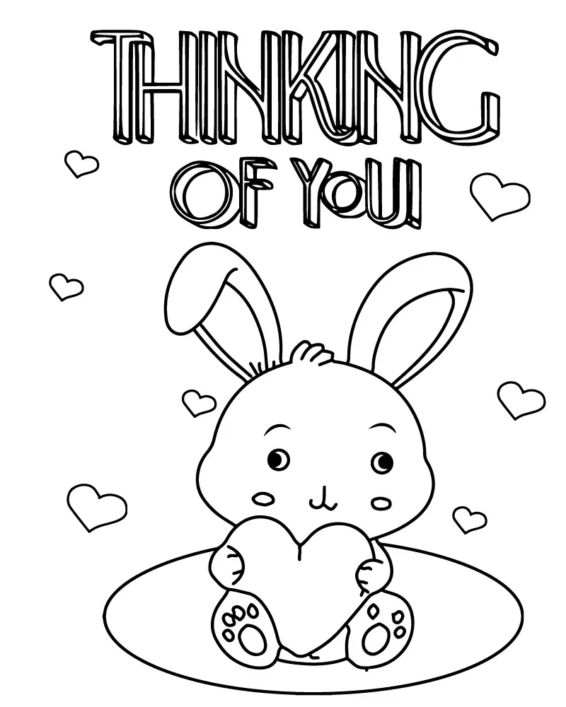 Dibujo de Imgi 13 Thinking Of You Postcard Coloring Pagepng para Colorear