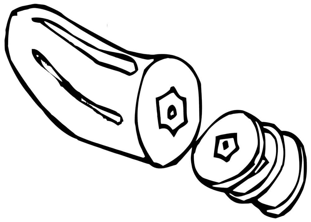 Dibujo de Pepino para Colorear