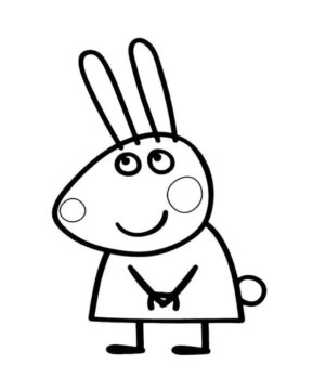Dibujo de Rebecca Conejo para Colorear