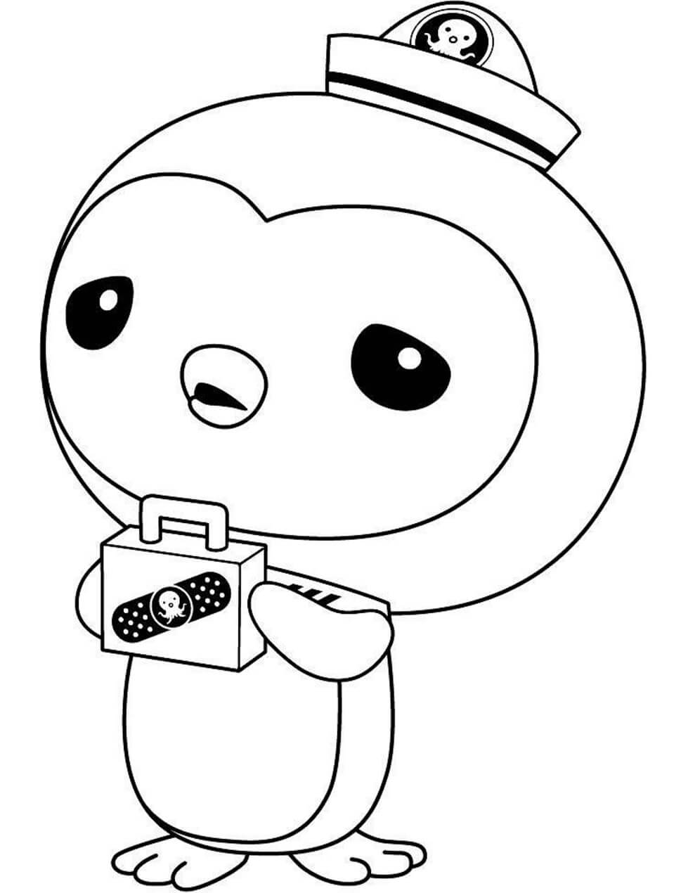 Dibujo de Peso Tan Linda 1 para Colorear