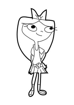 Dibujo de Linda Isabel para Colorear