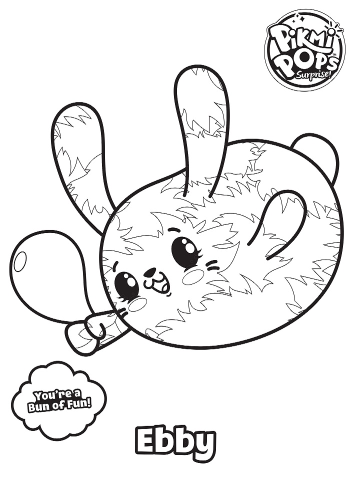 Dibujo de Ebby para Colorear