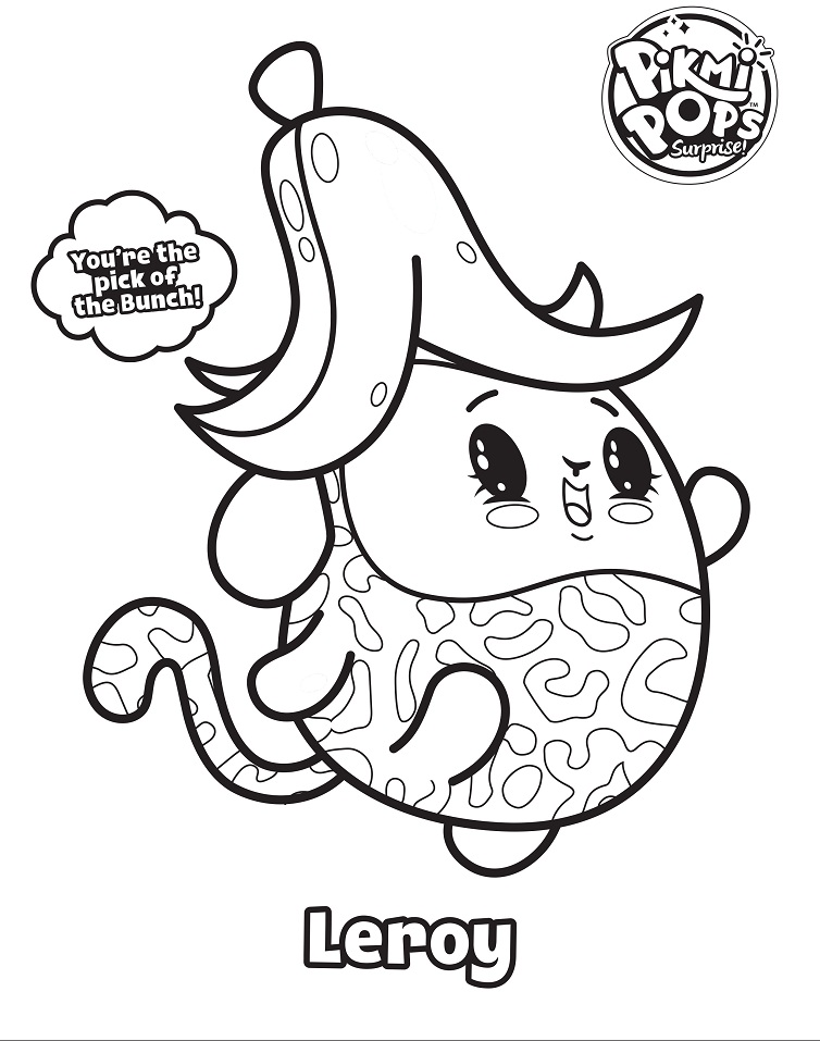 Dibujo de Leroy para Colorear