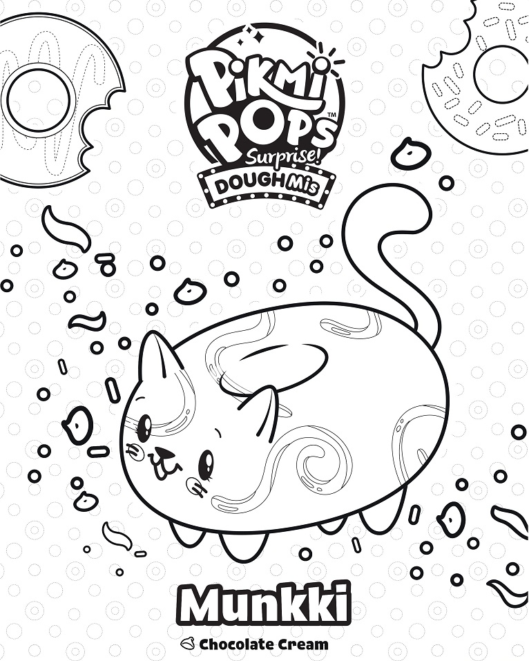 Dibujo de Munkki para Colorear