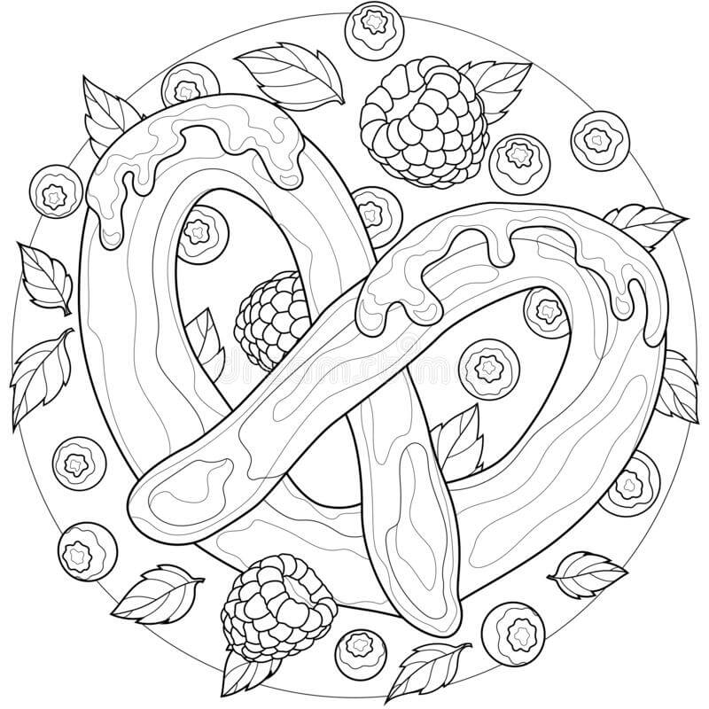 Dibujo de Python Es para Adultos para Colorear