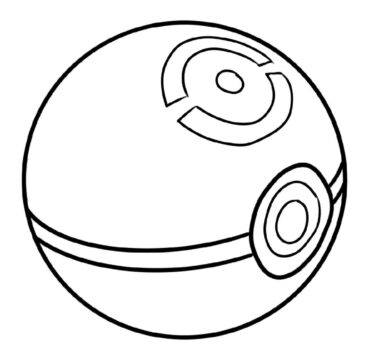 Dibujo de Pokémon Hermoso para Colorear