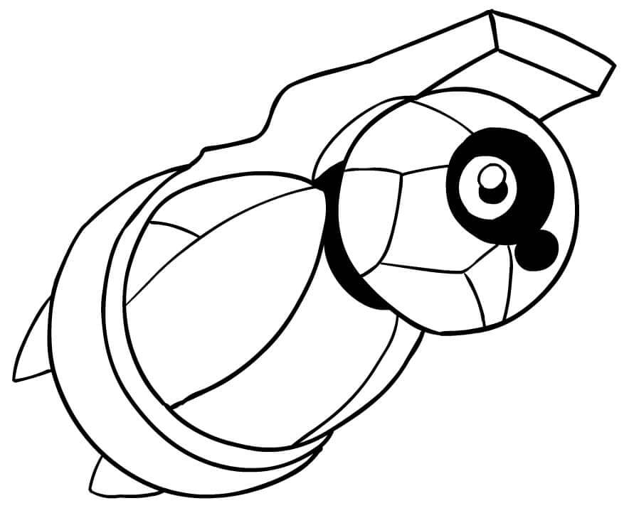 Dibujo de Beldum para Colorear