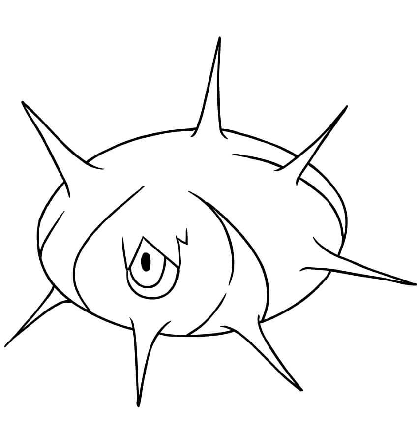 Dibujo de Cascoon para Colorear