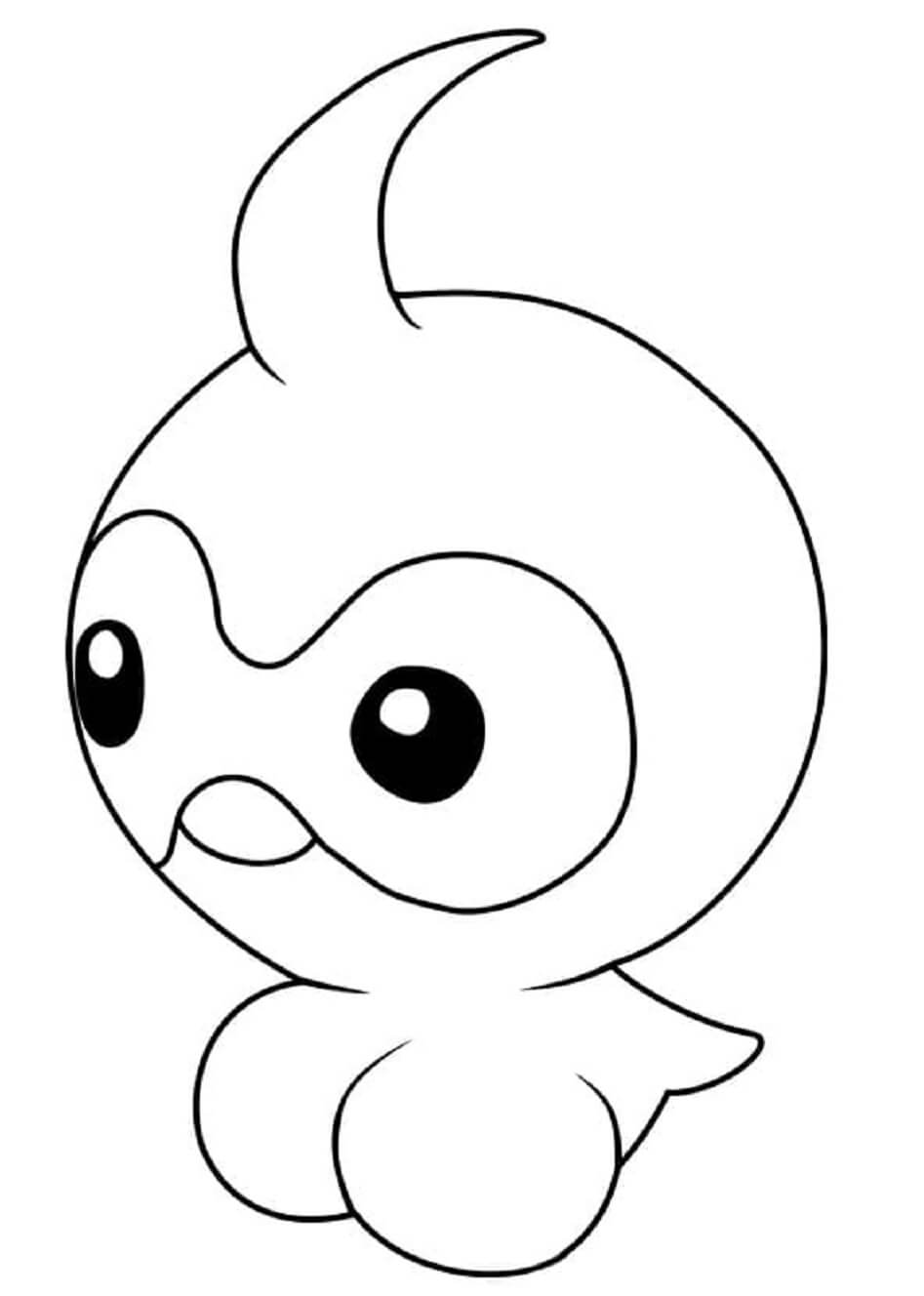 Dibujo de Castform en Pokémon para Colorear