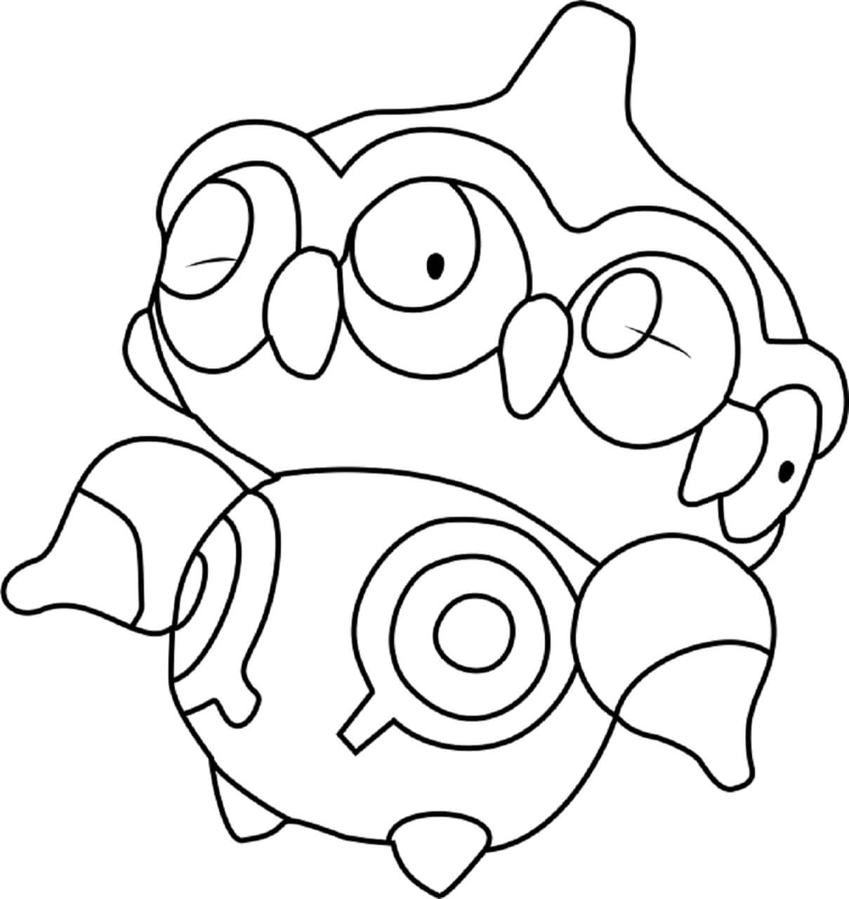 Dibujo de Claydol en Pokémon para Colorear