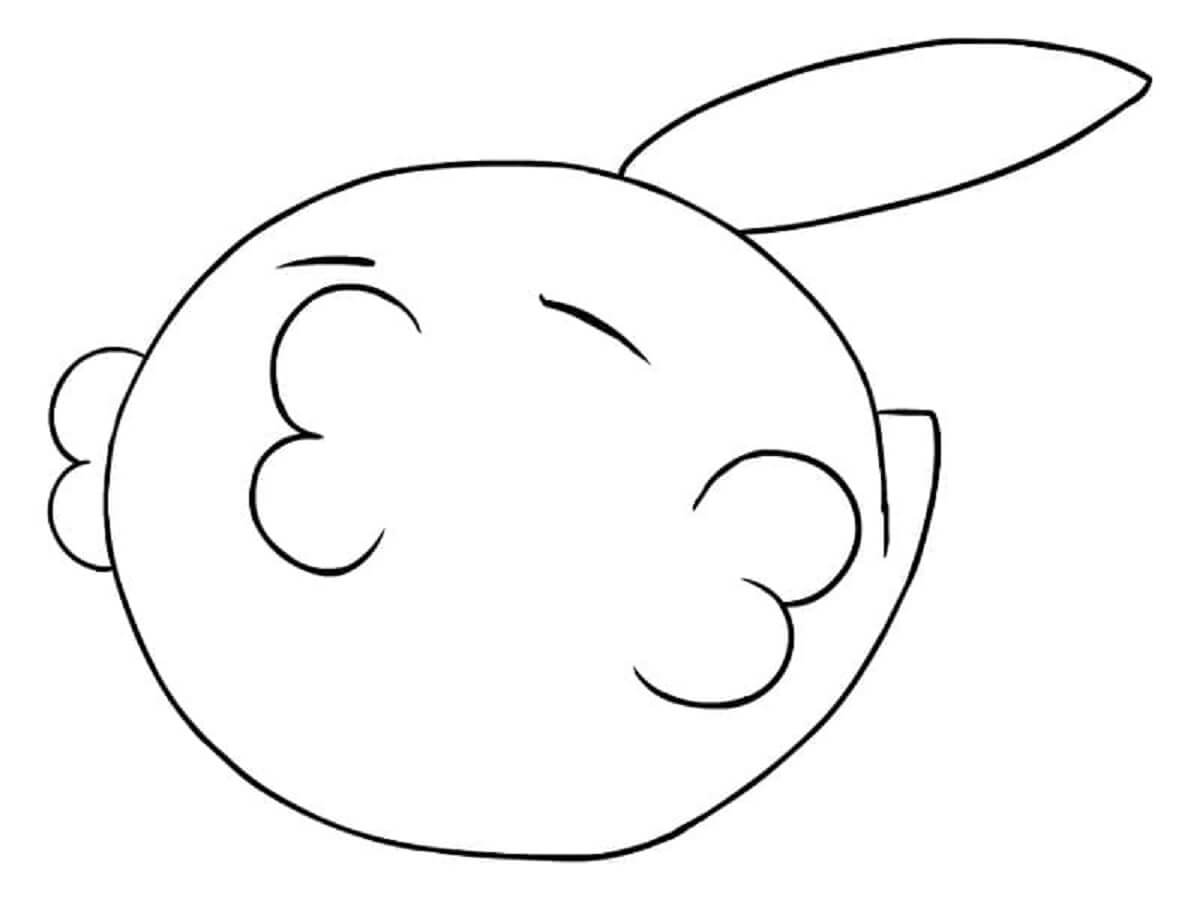 Dibujo de Gulpin en Pokémon para Colorear